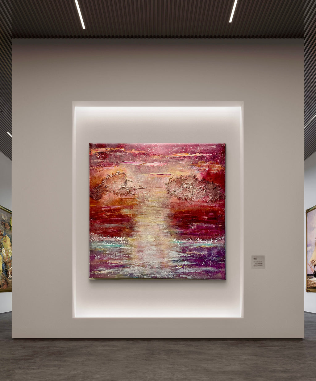 TAKE A BREATH | 91x91cm