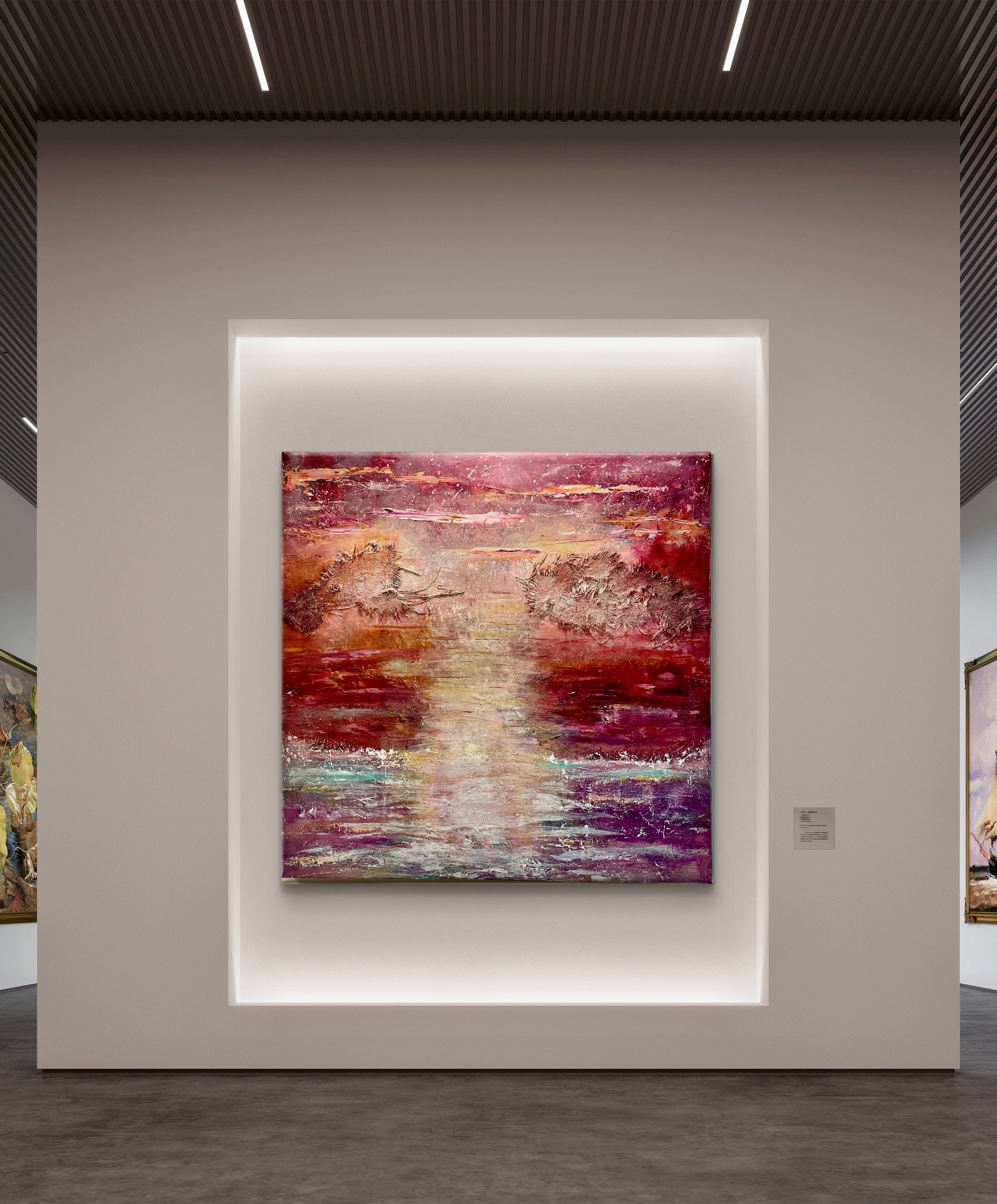 TAKE A BREATH | 91x91cm