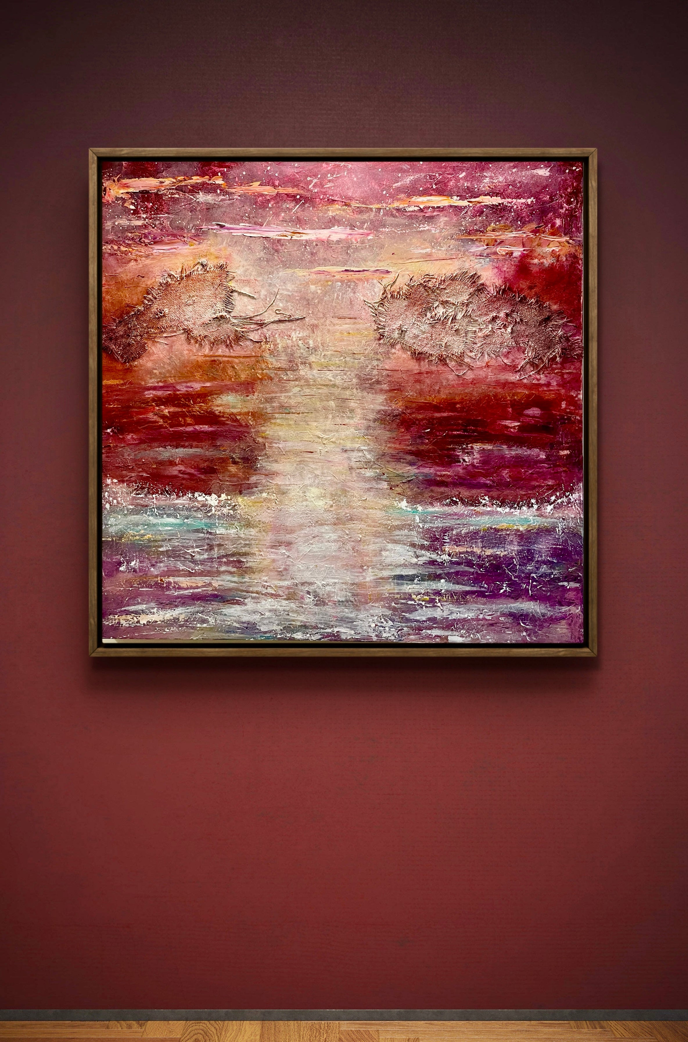 TAKE A BREATH | 91x91cm