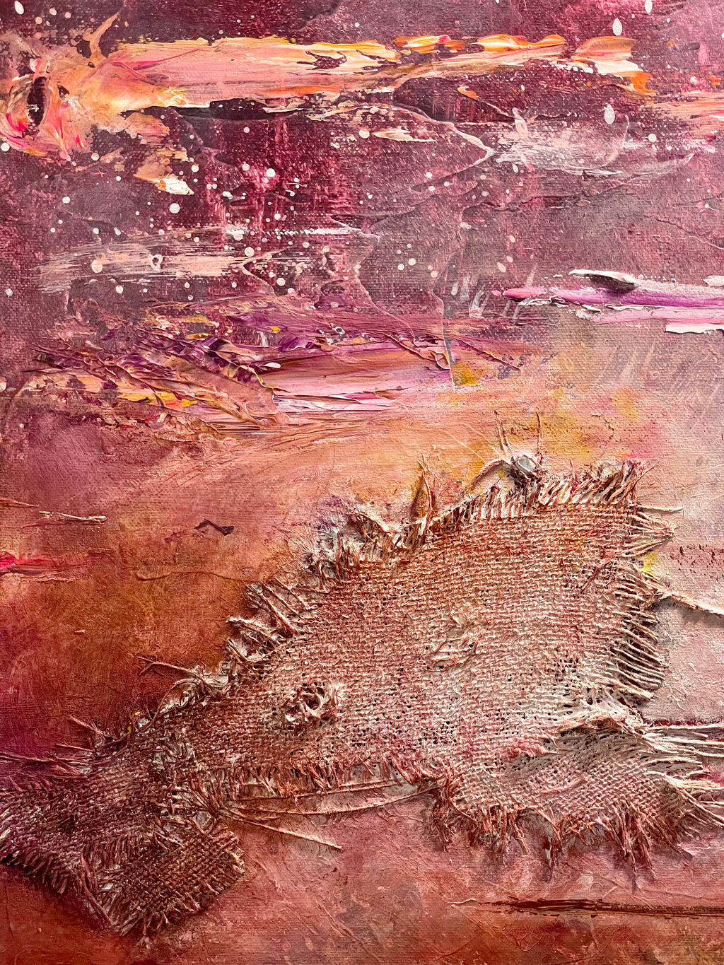 TAKE A BREATH | 91x91cm