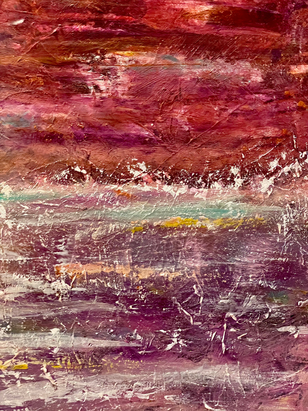 TAKE A BREATH | 91x91cm