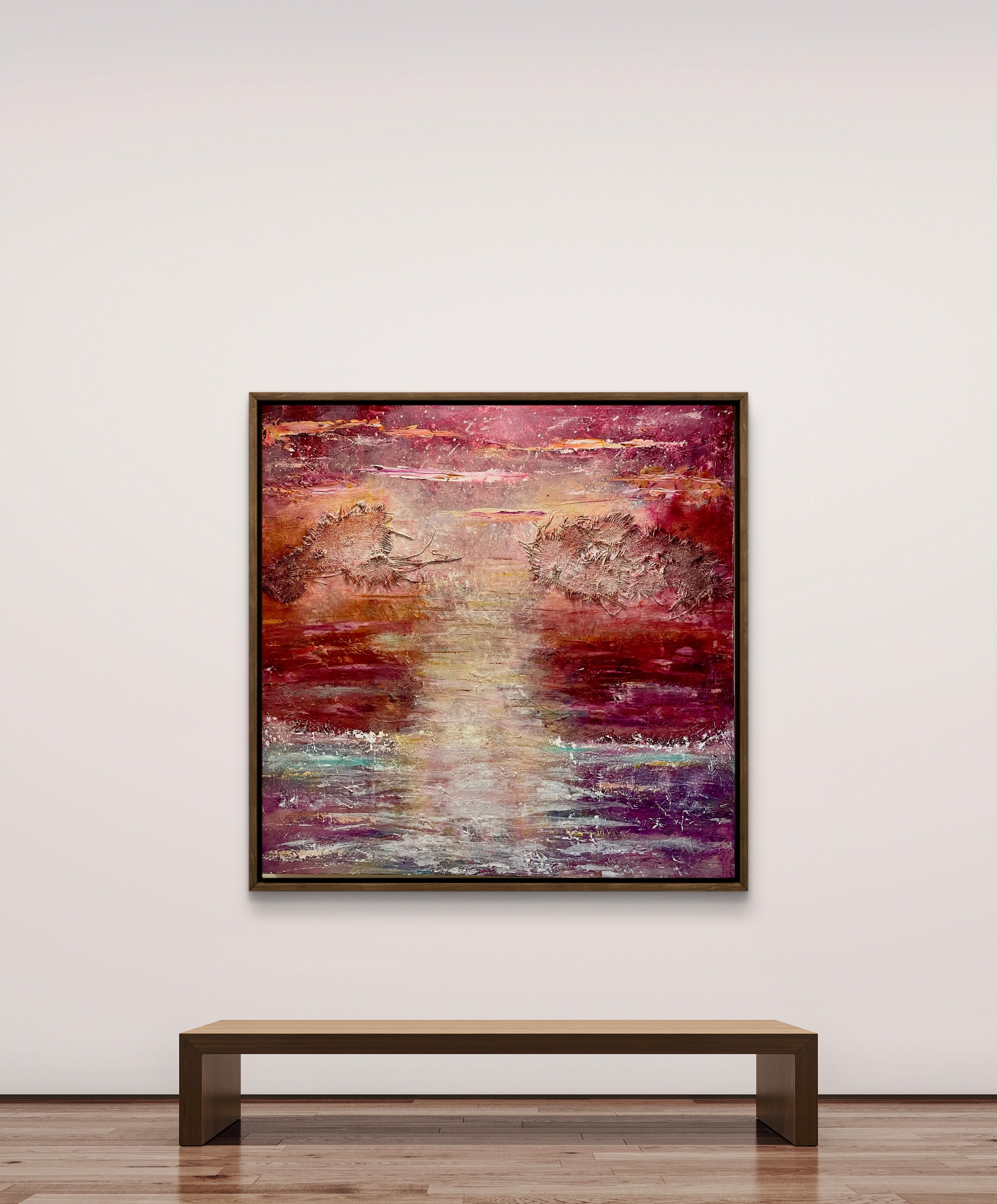 TAKE A BREATH | 91x91cm