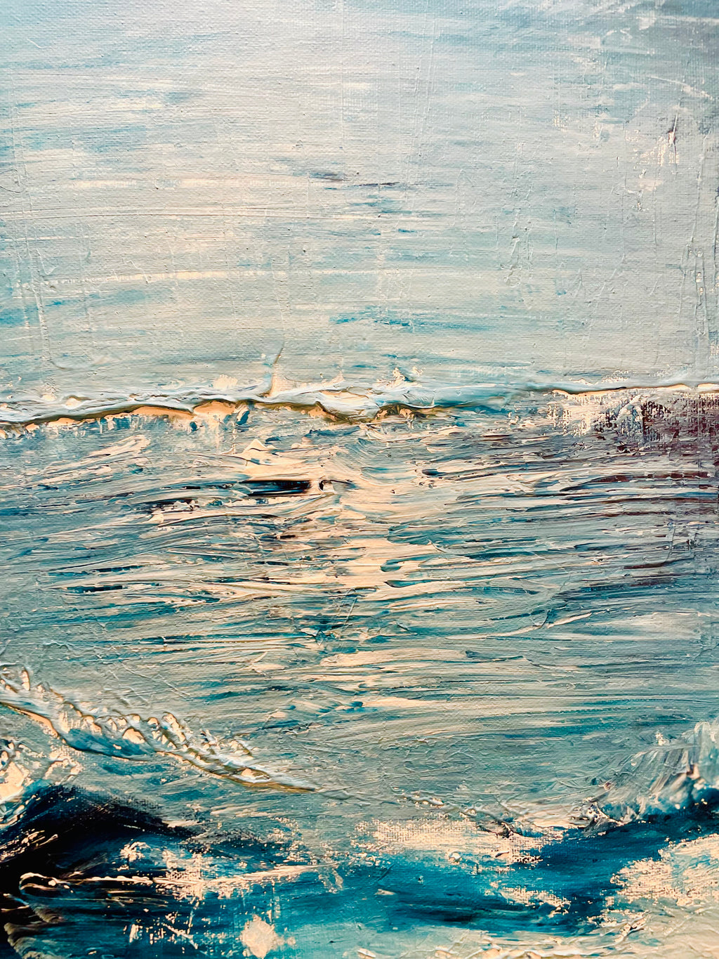 BEYOND THE CHURN | 121x50cm