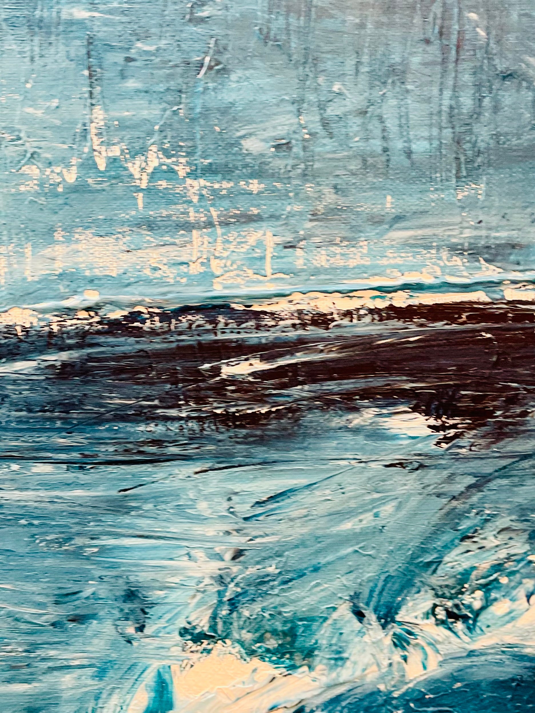 BEYOND THE CHURN | 121x50cm