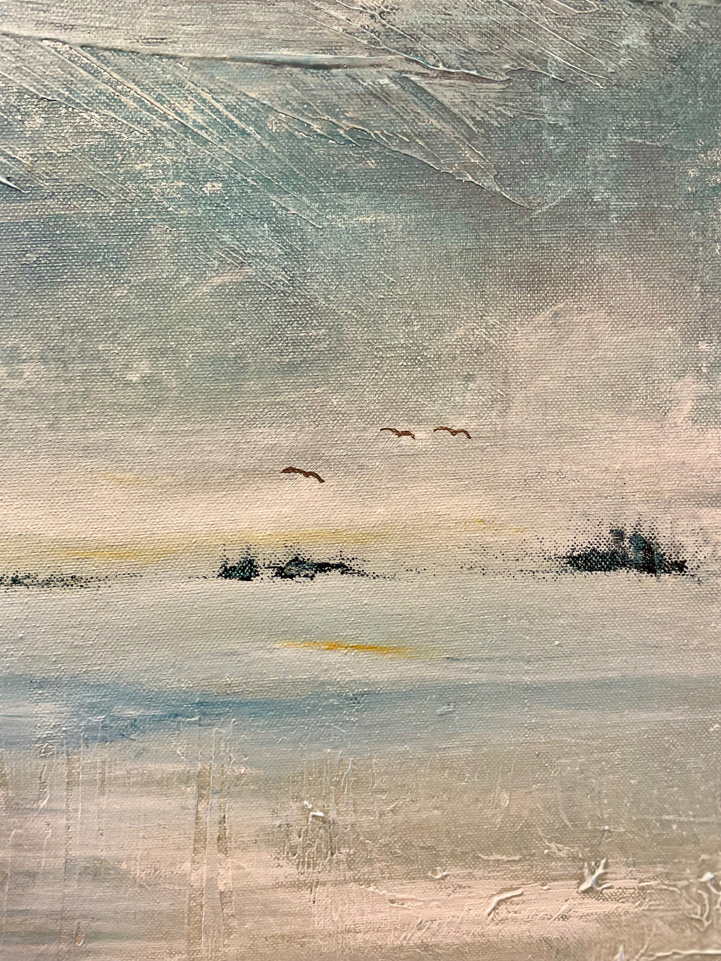 SHADES OF CALM | 91x91cm