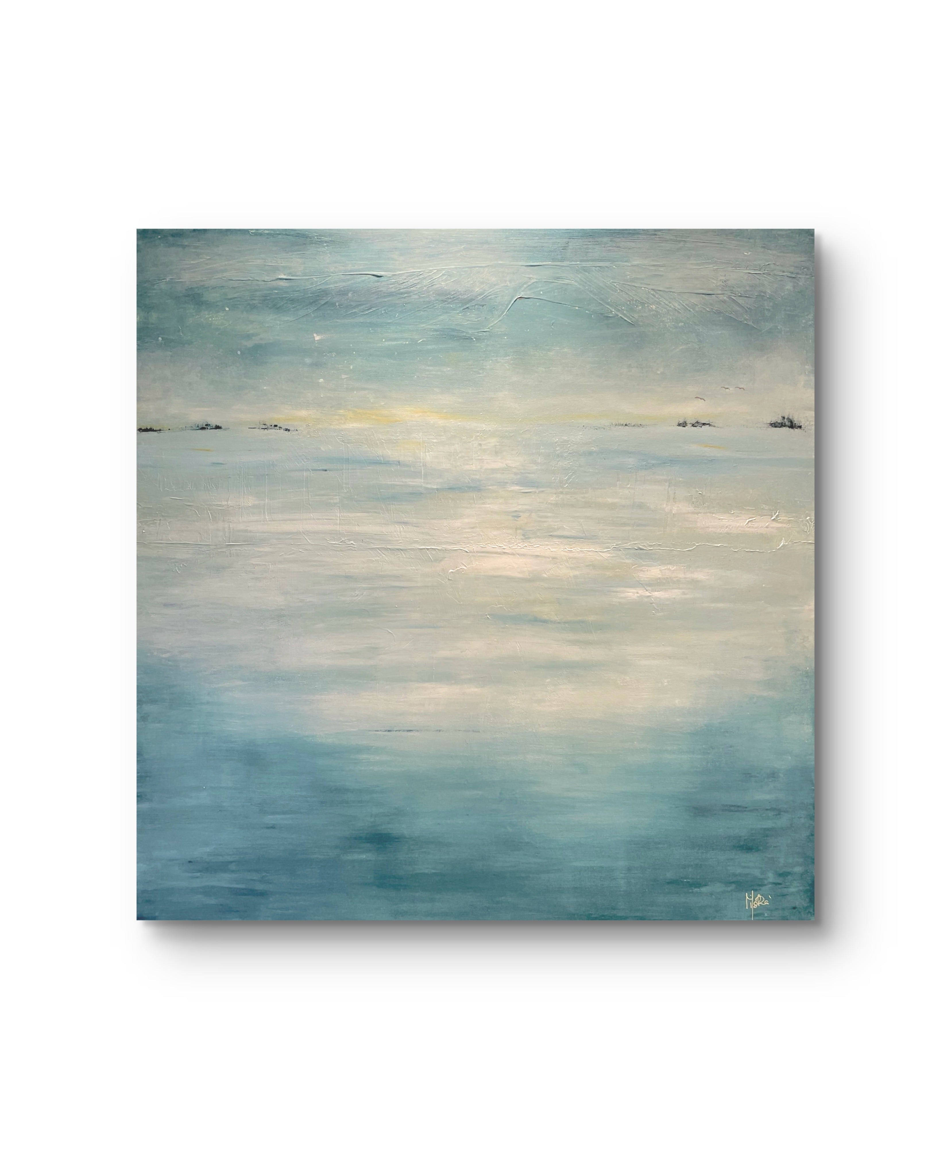 SHADES OF CALM | 91x91cm