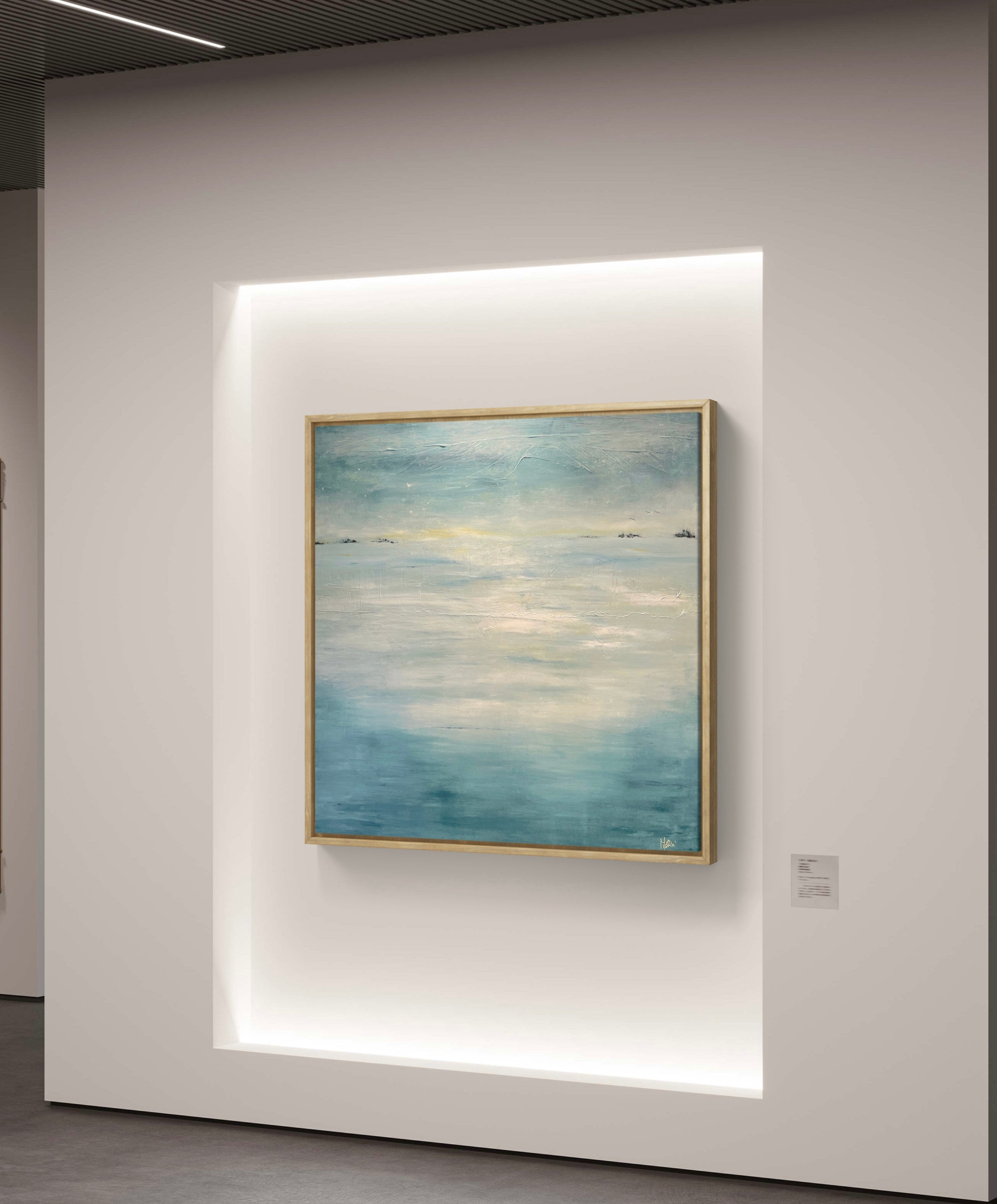 SHADES OF CALM | 91x91cm