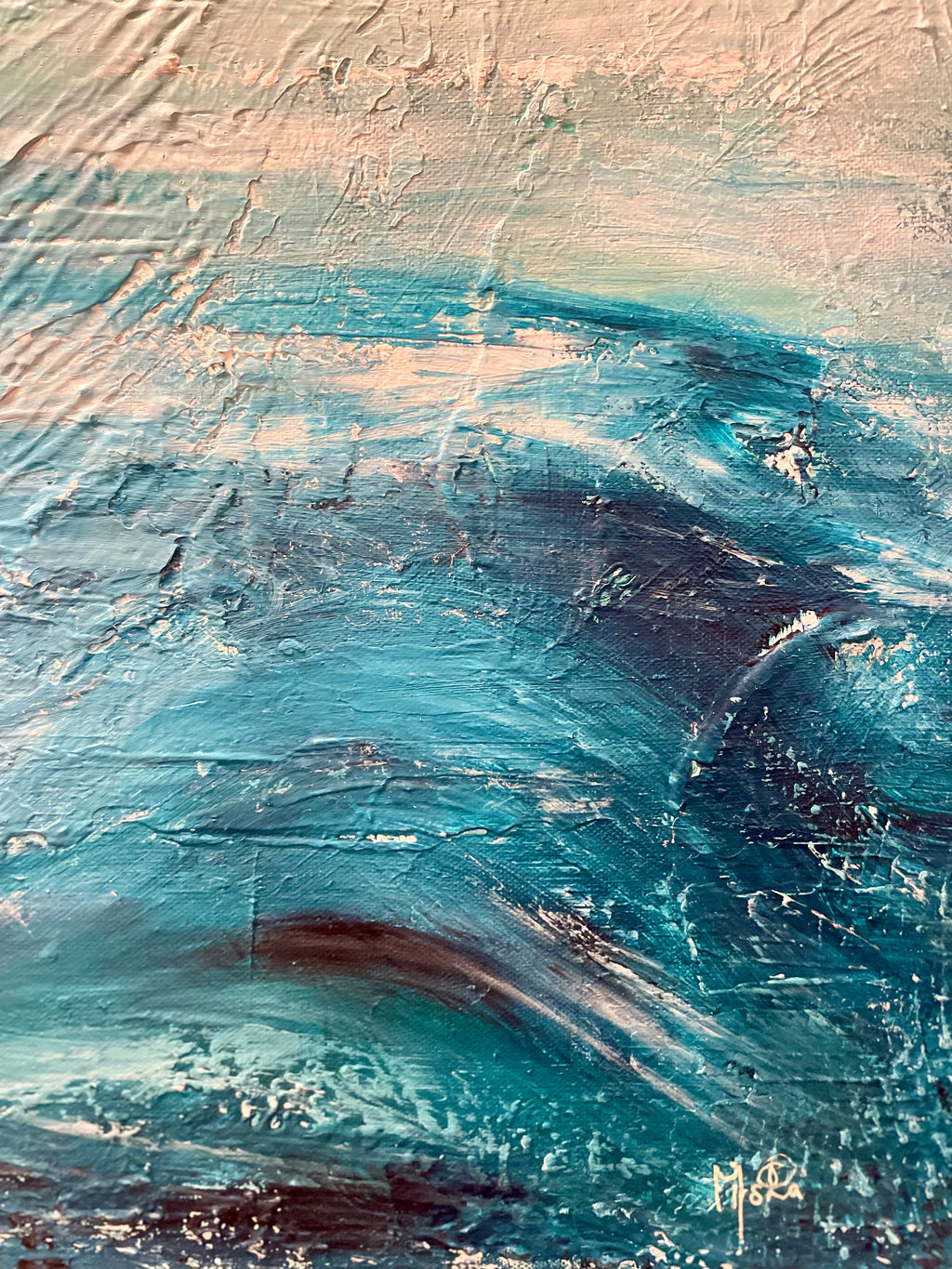 SALTY SWELL | 76x52cm