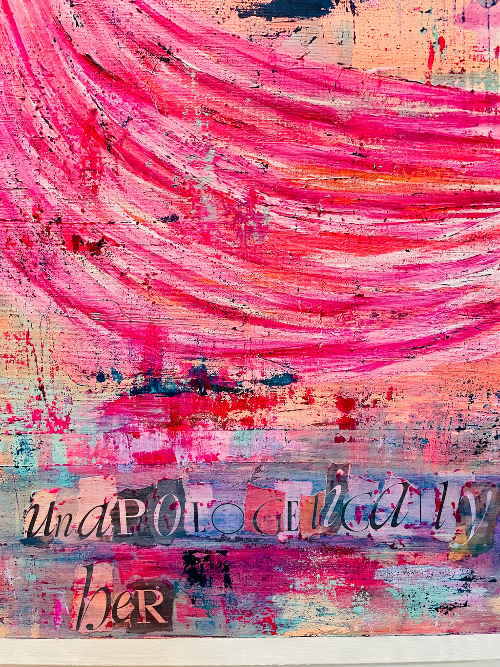 SHE IS | 80x80cm Framed