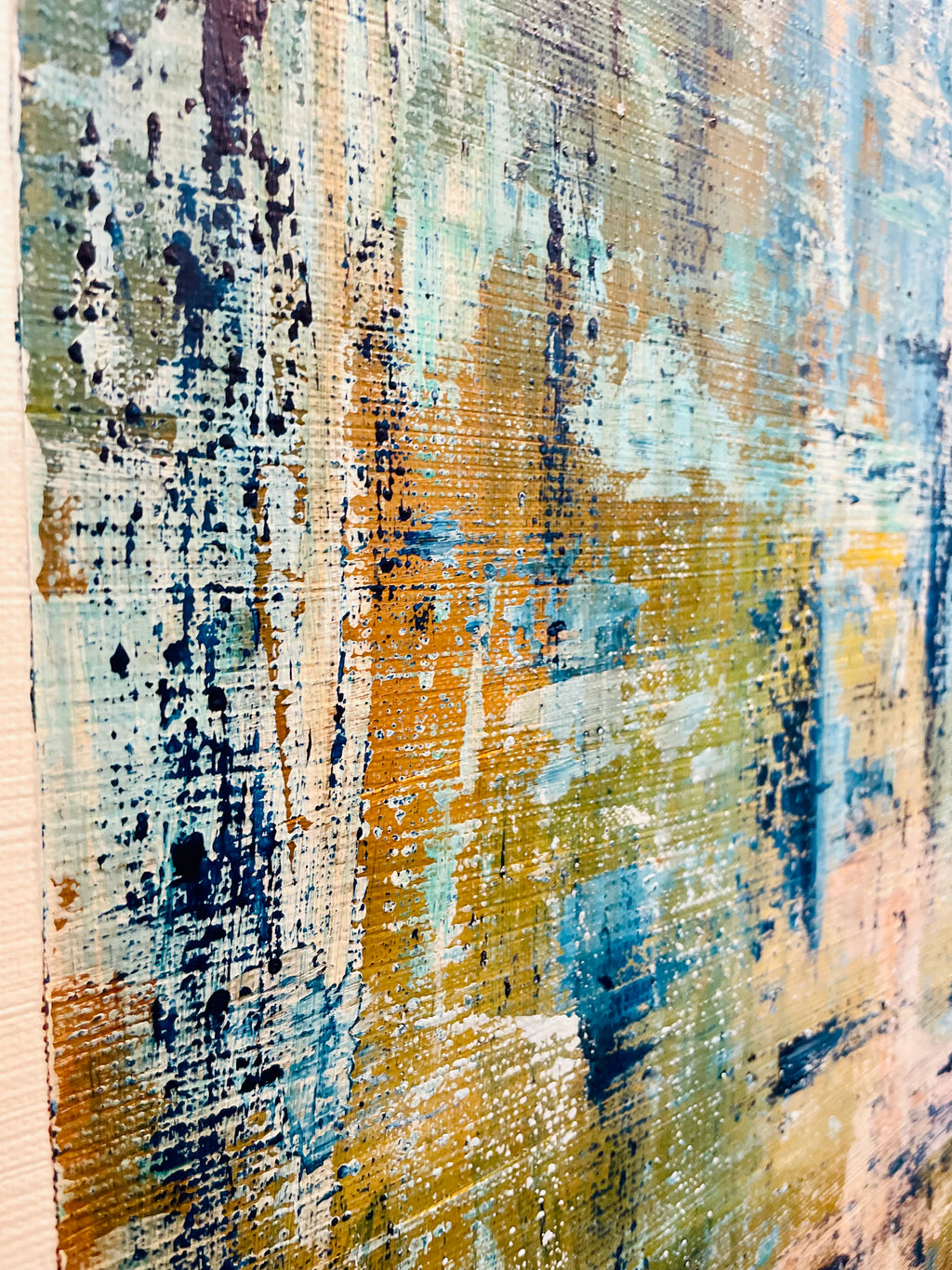 SET FIRE TO THE RAIN | 91x91cm