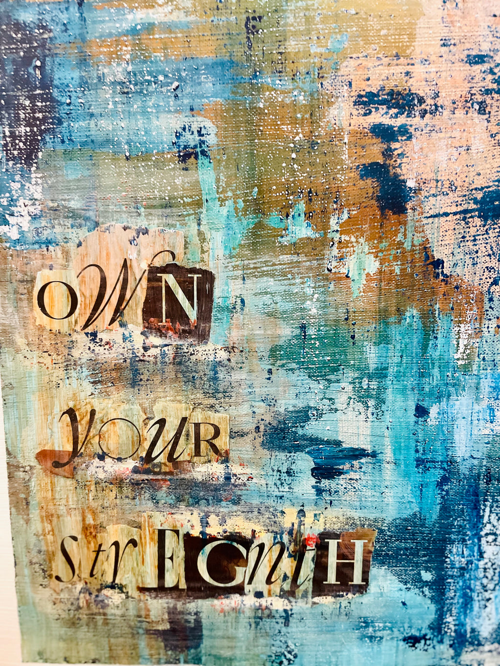 SET FIRE TO THE RAIN | 91x91cm