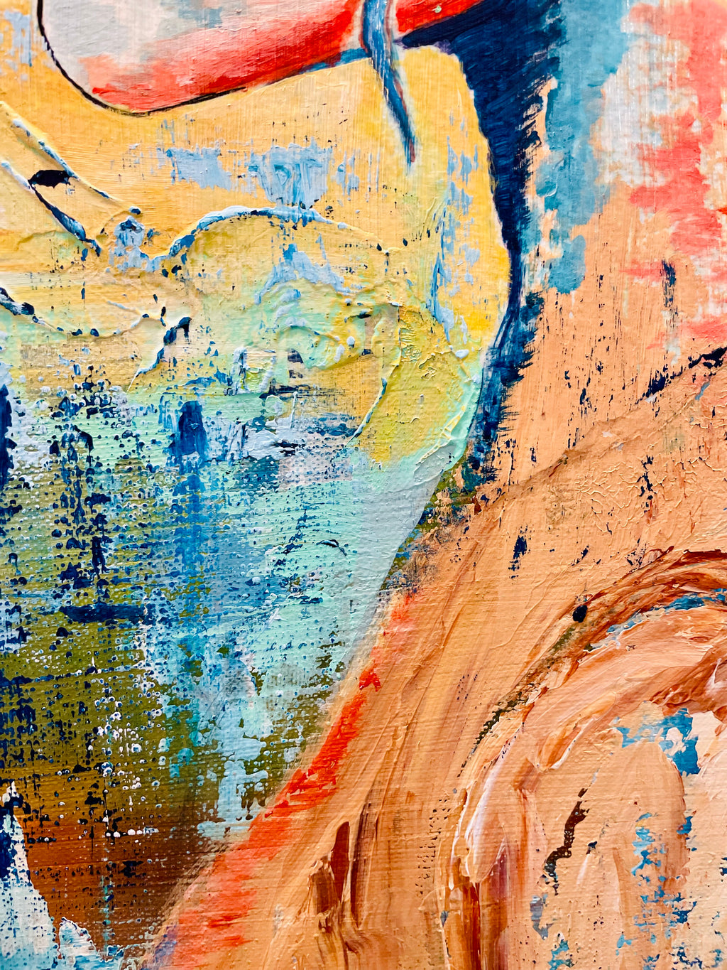 SET FIRE TO THE RAIN | 91x91cm