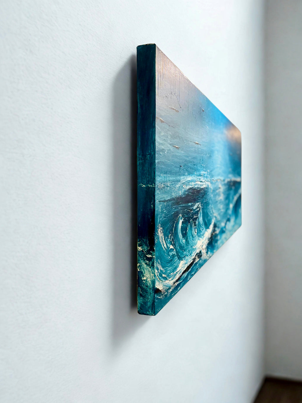 BEYOND THE CHURN | 121x50cm