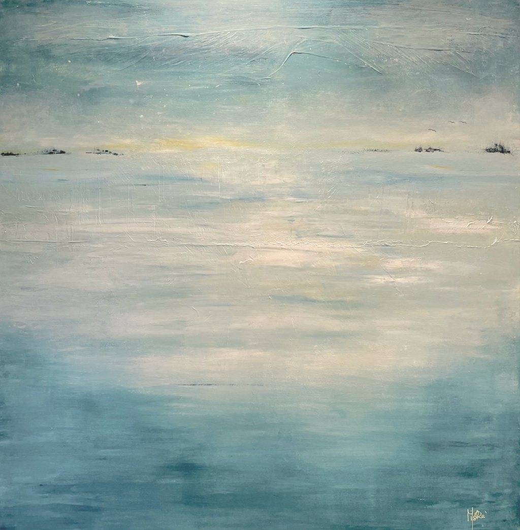 SHADES OF CALM | 91x91cm